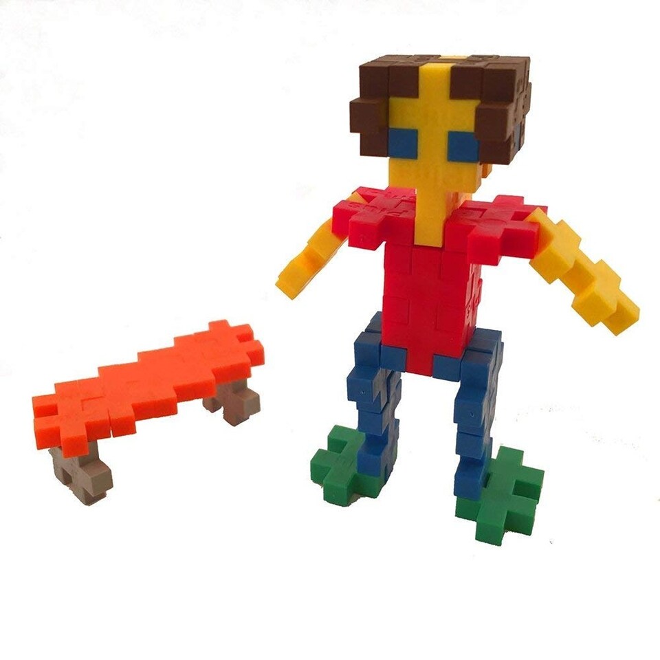 image 1 of Plus Plus "Mini Basic Mix" Stones Building Set
