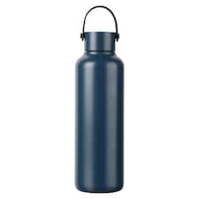 XD Baltimore 600ml Water Bottle - Navy - 23.5cm x 7.4cm Blue | One Size