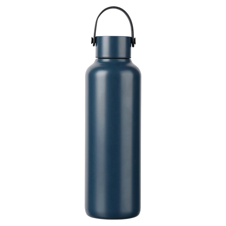image 1 of XD Baltimore 600ml Water Bottle - Navy - 23.5cm x 7.4cm Blue | One Size