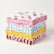 image 6 of Homescapes Cotton Multi Coloured Stars Floor Cushion - 40 x 40 cm | Multi | Multi Colour | 40 x 40 cm