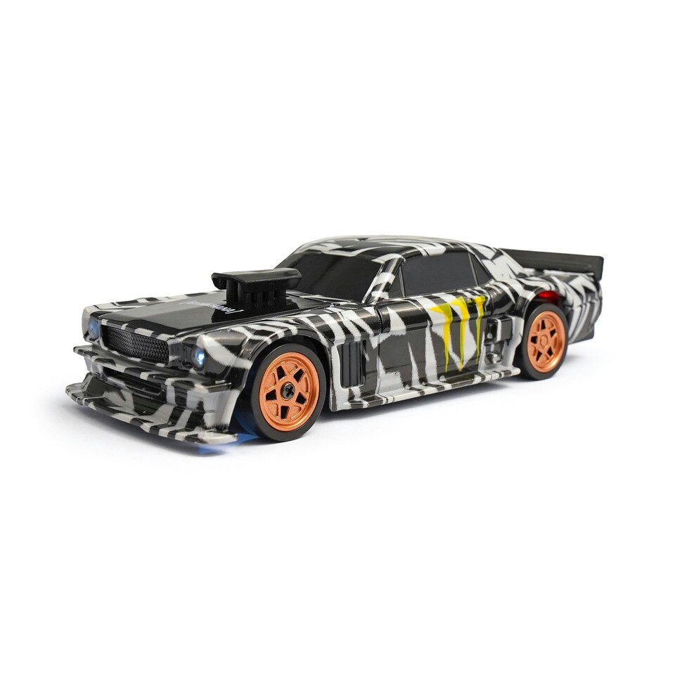image 1 of RCG Racing Micro DC 1/43 Drift Car Muscle Black/White