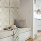 image 6 of NuWallpaper NUS3575 Inuition Peel & Stick Wallpaper, White & Gold Multi