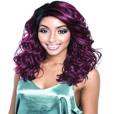 Mane Concept Hair Brown Sugar Glueless Lace HH BSG207 Melrose Lace Front Wig Multi | 1B | One Size