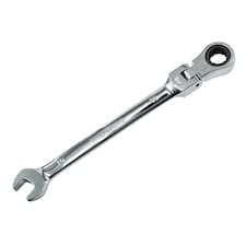 Faithfull Flex Head Ratchet Combination Spanner - Multi Colour - 10mm