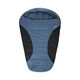 image 3 of Mountain Warehouse Summit Sleeping Bag Ripstop Hooded Mummy Shape Camping Bed Right Handed Zip - Long length (215cm) Black