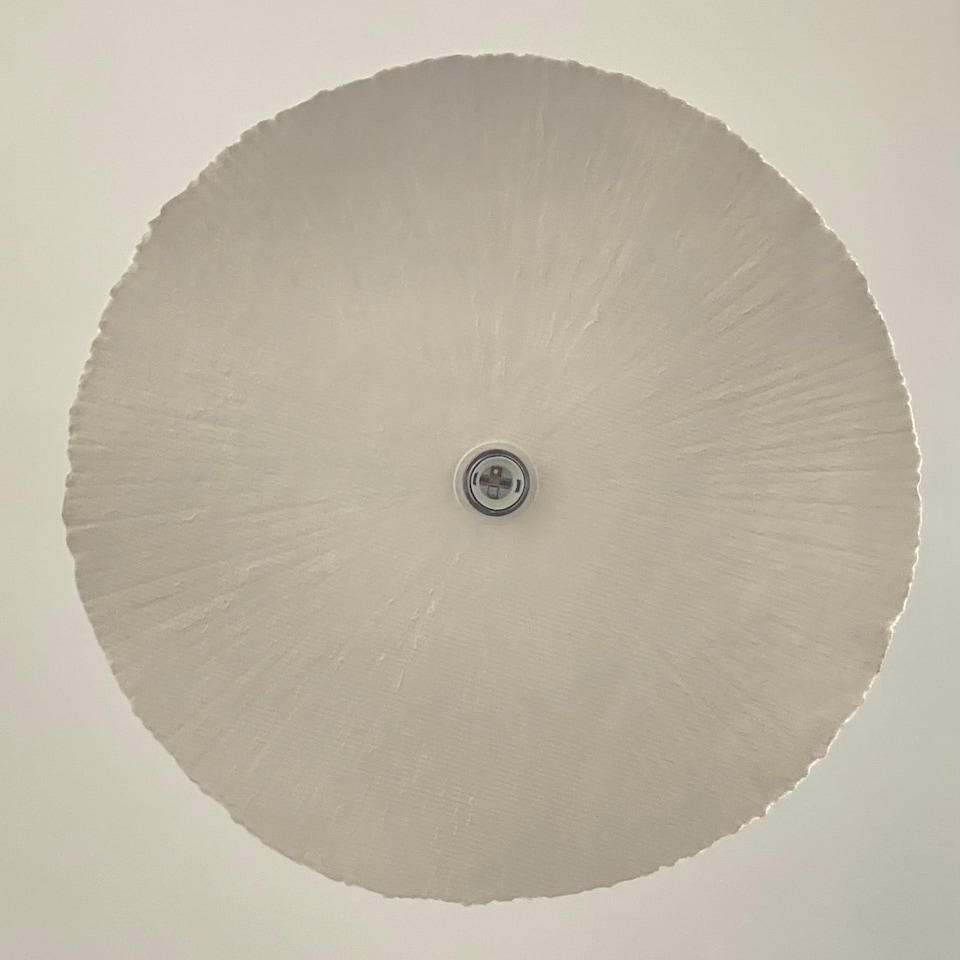 image 1 of CGC Wanda 60cm Extra Large Paper Wave Easy-Fit Lampshade