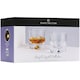image 1 of Dartington Crystal Dimple Double Old Fashioned Whisky Glasses Set Of 2