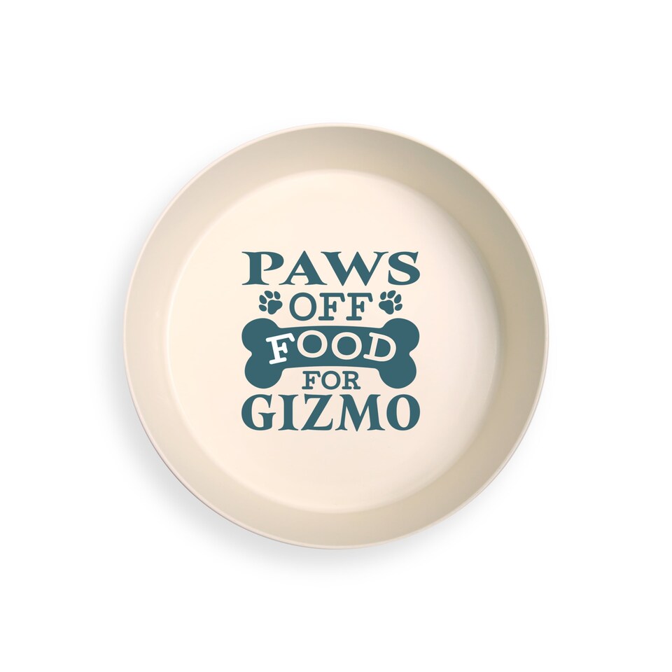 image 1 of Pre-personalised Dog Bowl Featuring Popular Names, Breeds and Captions - Harley - Over 60 Titles Available