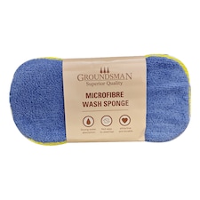 Groundsman Microfibre Sponge Scourer | Blue | Blue | One Size | 1