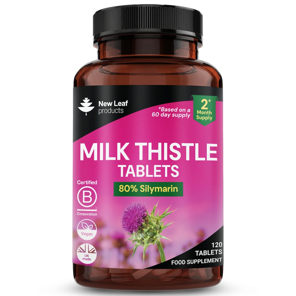 image 1 of Milk Thistle Tablets 4000mg - 80% Silymarin High Strength