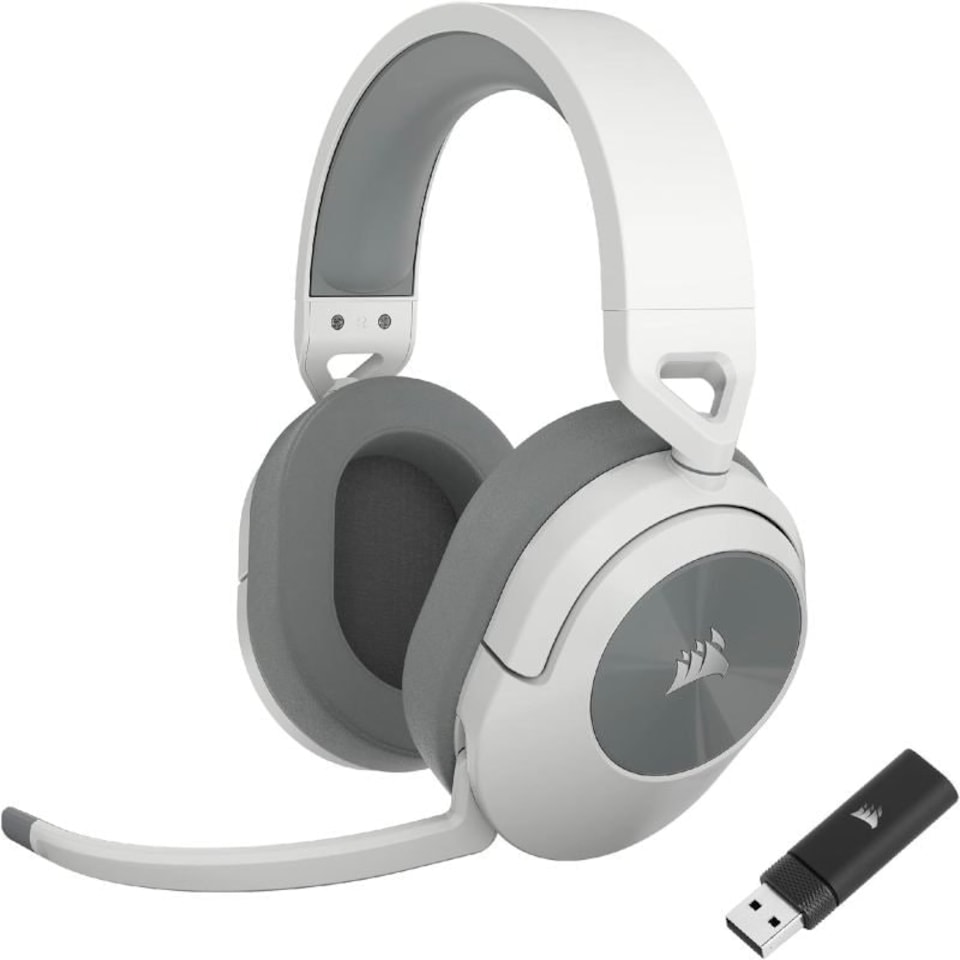 image 1 of Corsair HS55 Wireless Gaming Headset - White