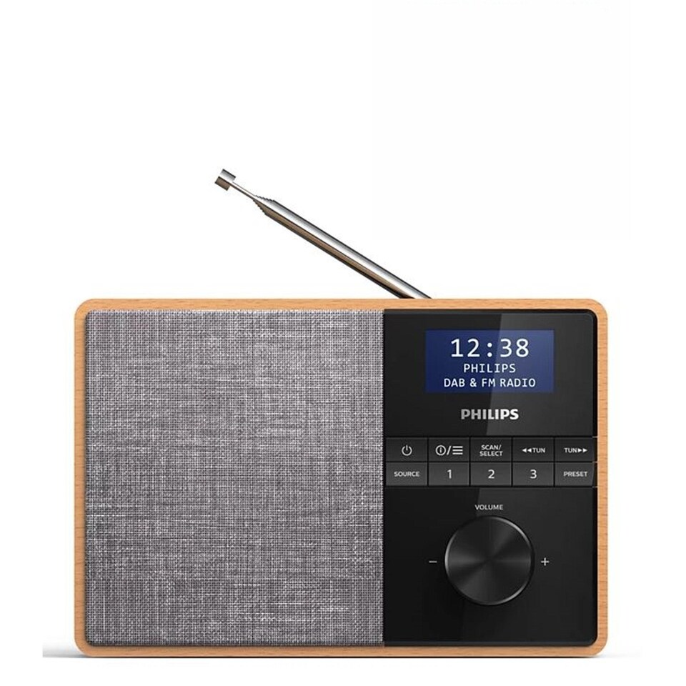 image 1 of Philips TAR5505-10 Dab Radio  in Black