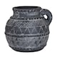 image 5 of Hill Interiors Etched Collection Ceramic Tall Jug | Black | Black | 1