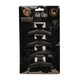 image 2 of Pack of 4 Enrico Shonalli Bulldog Hair Clip