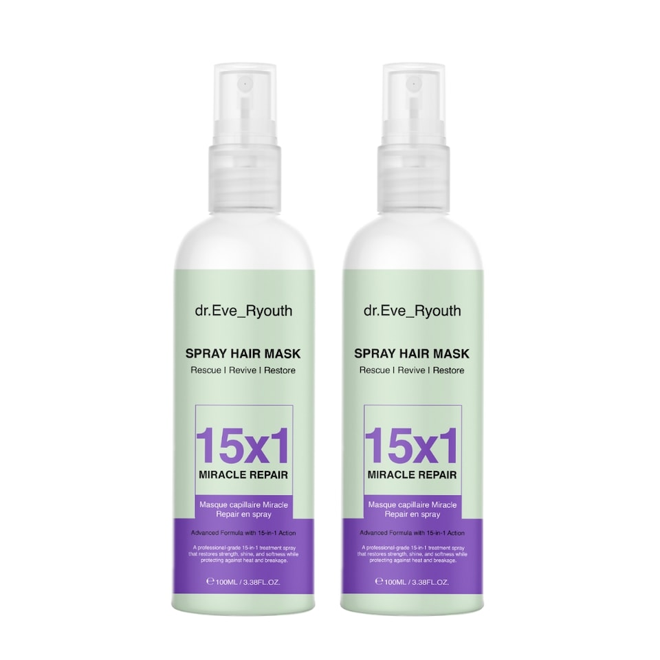 Dr. Eve_Ryouth 15 X 1 Miracle Repair Spray Hair Mask 100ml X 2