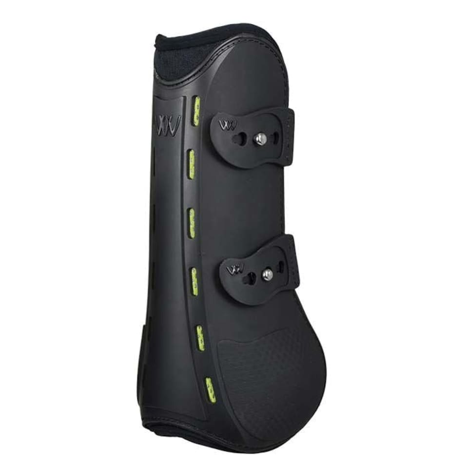 image 1 of Woof Wear Vision Tendon Boot Black | Size: Small-Medium
Colour: Black/Lilac