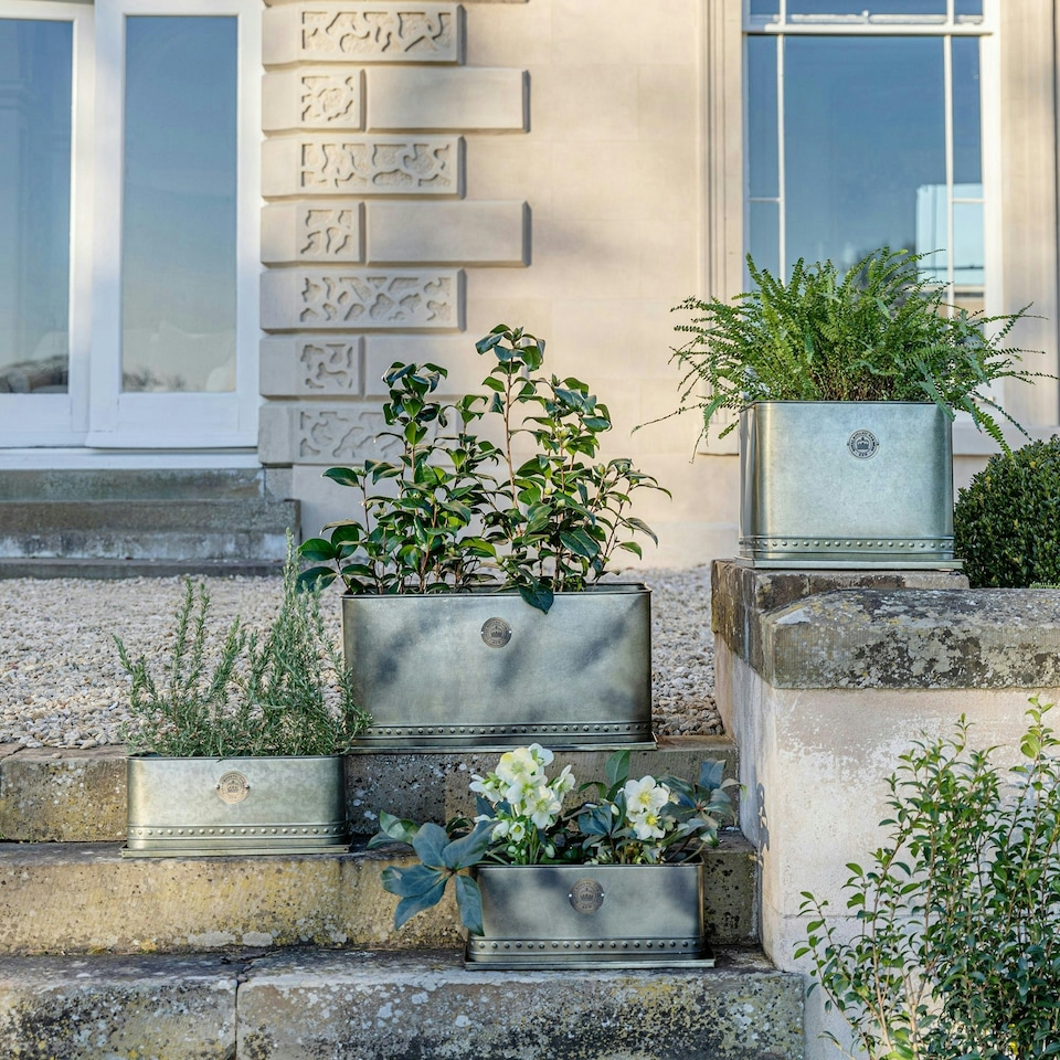image 1 of Kew Regency Outdoor Planter Bronze