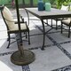 image 8 of Outsunny 12kg Resin Garden Parasol Base Sun Umbrella Base, Bronze Tone