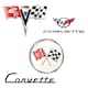 image 4 of Chevrolet Chevrolet Chevrolet Corvette Branding  Deluxe Stickers Variety Pack Stickers (Pack Of 50) - Multicoloured - One Size