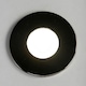 image 3 of BHS Nate LED Fixed Fire Rated IP65 Recessed Spotlight | Black | Black Chrome | 1