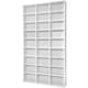 image 1 of CD Shelf Unit Christel - 27 compartments for up to 1080 CDs | White | white | 102 x 23,50 x 180 cm | 1