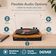 image 6 of Lightwood Vinyl Record Player With Stereo Speakers - Bluetooth Send & Receive - USB & SD Recording - AUX IN & RCA Out
