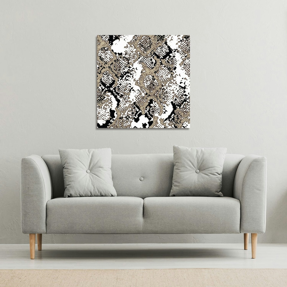 image 1 of Grunge Pattern (Canvas Print) 90 x 90 x 4cm