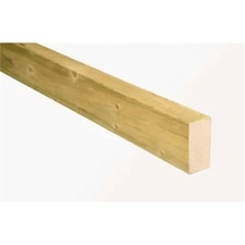 PACK OF 5 (Total 5 Units) - MT Premium C24 Treated Kiln Dried Regularised Carcassing - 75mm x 150mm x 3600mm Length