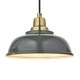 image 6 of Bakewell Grey Bar Pendant Grey