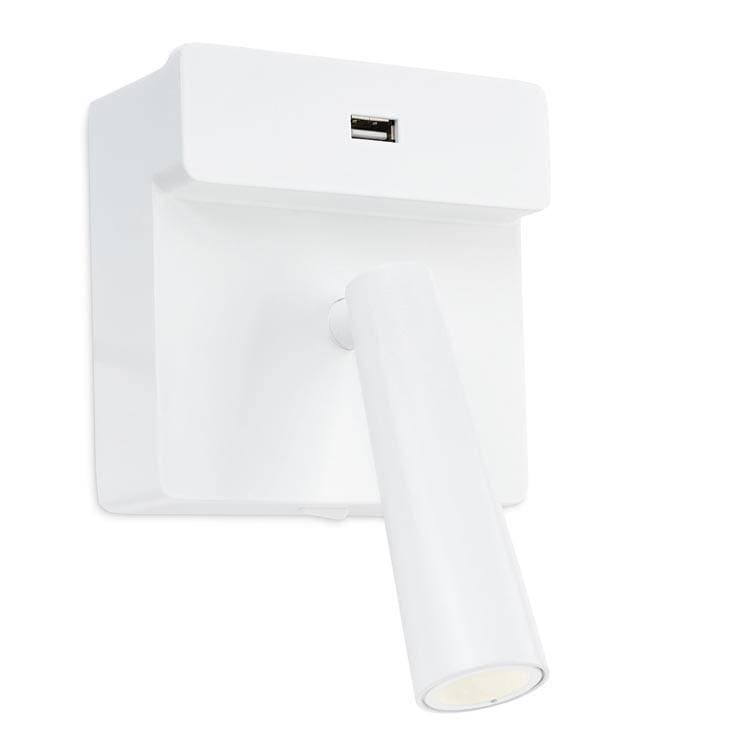 Gamma LED Wall Reading USB Light White 175lm 2700K