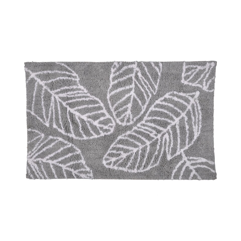 image 1 of Fusion Matteo Bath Mat Grey