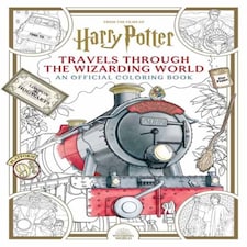 Harry Potter: Travels Through The Wizarding World: An Official Coloring Book