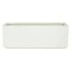 image 1 of Primrose White Gloss Fibreglass Garden Indoor Outdoor Trough Planter 120cm