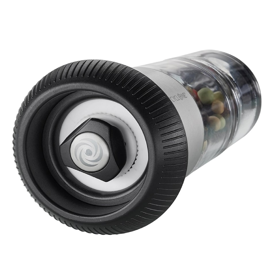 image 1 of GEFU X-Plosion 2-in-1 Salt and Pepper Grinder Stainless Steel