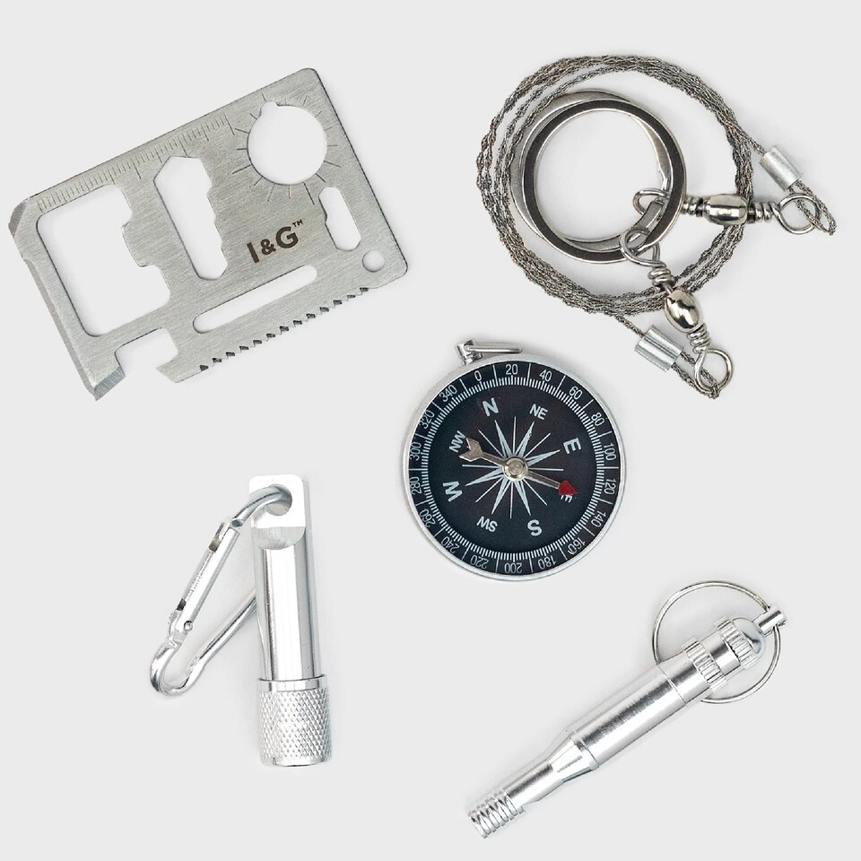 image 1 of Suck UK Apocalypse Survival Kit - 5 Piece Emergency Set