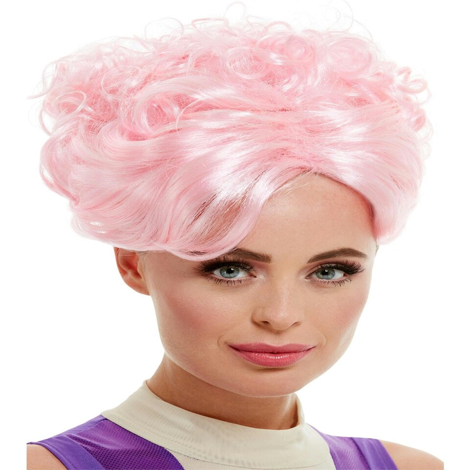 Trapeze Artist Wig, Pink - FEMALE - ADULT - N/A