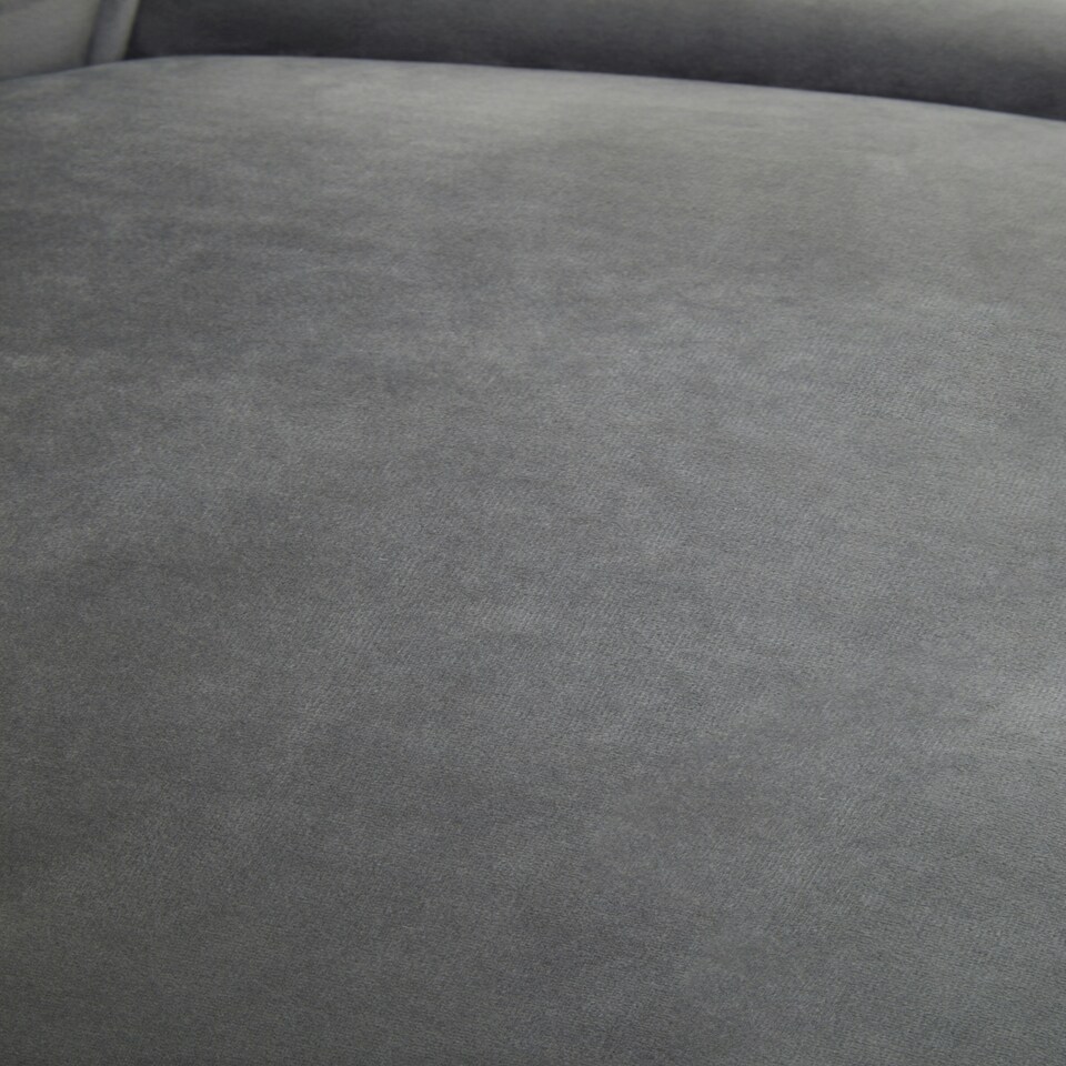 image 1 of Interiors by Premier Grey Velvet and Gold Base Home Office Chair Grey