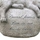 image 3 of Cat With Angel Wings Memorial Grave Marker Or Pet Loss Gift