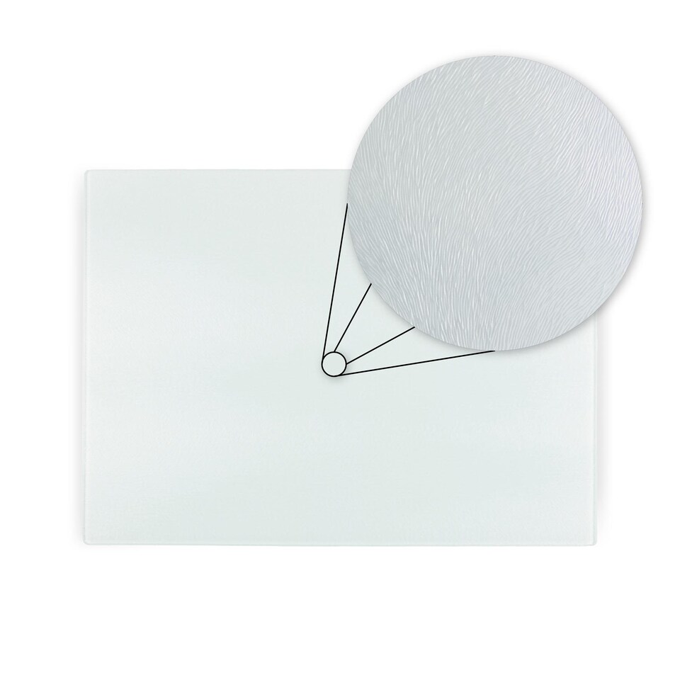 image 1 of Bloody Mary Cocktail Round Worktop Protector - Textured Glass Chopping Board