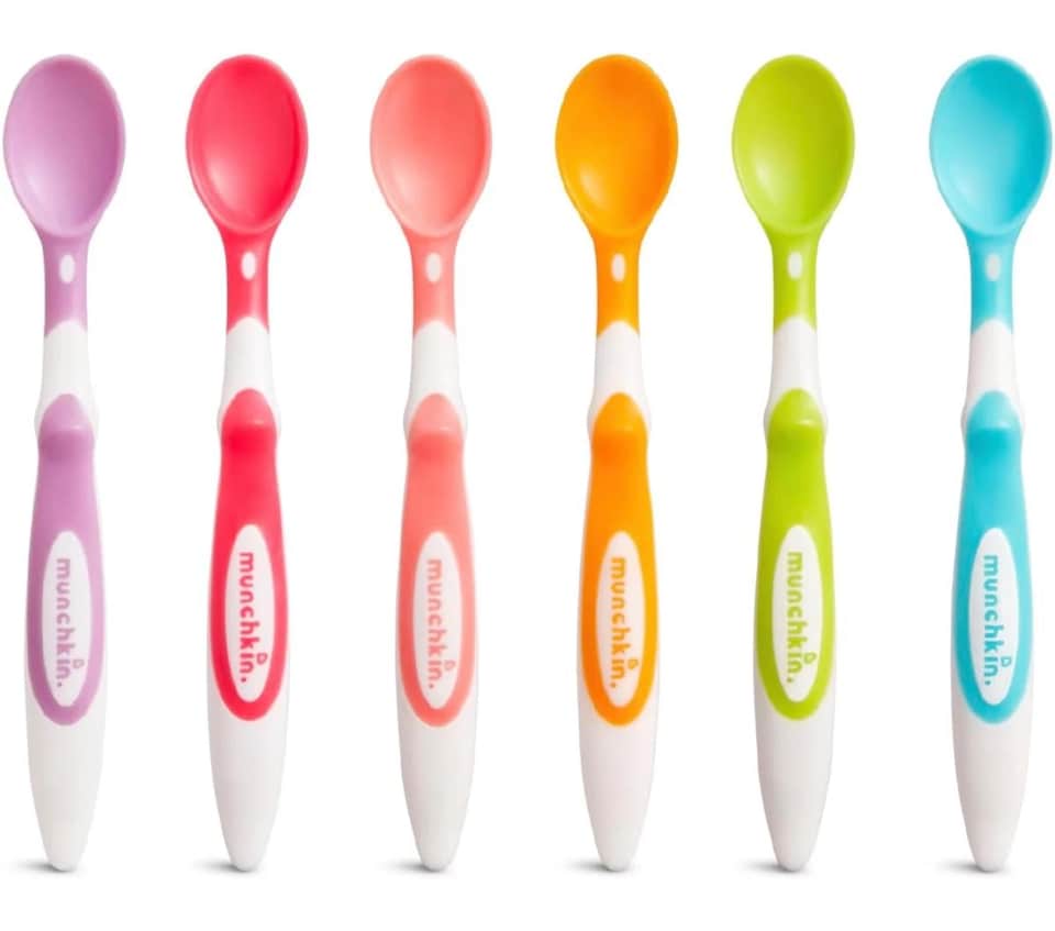 image 1 of Munchkin Soft Tip Baby Spoons Toddler Weaning Feeding Set BPA Free