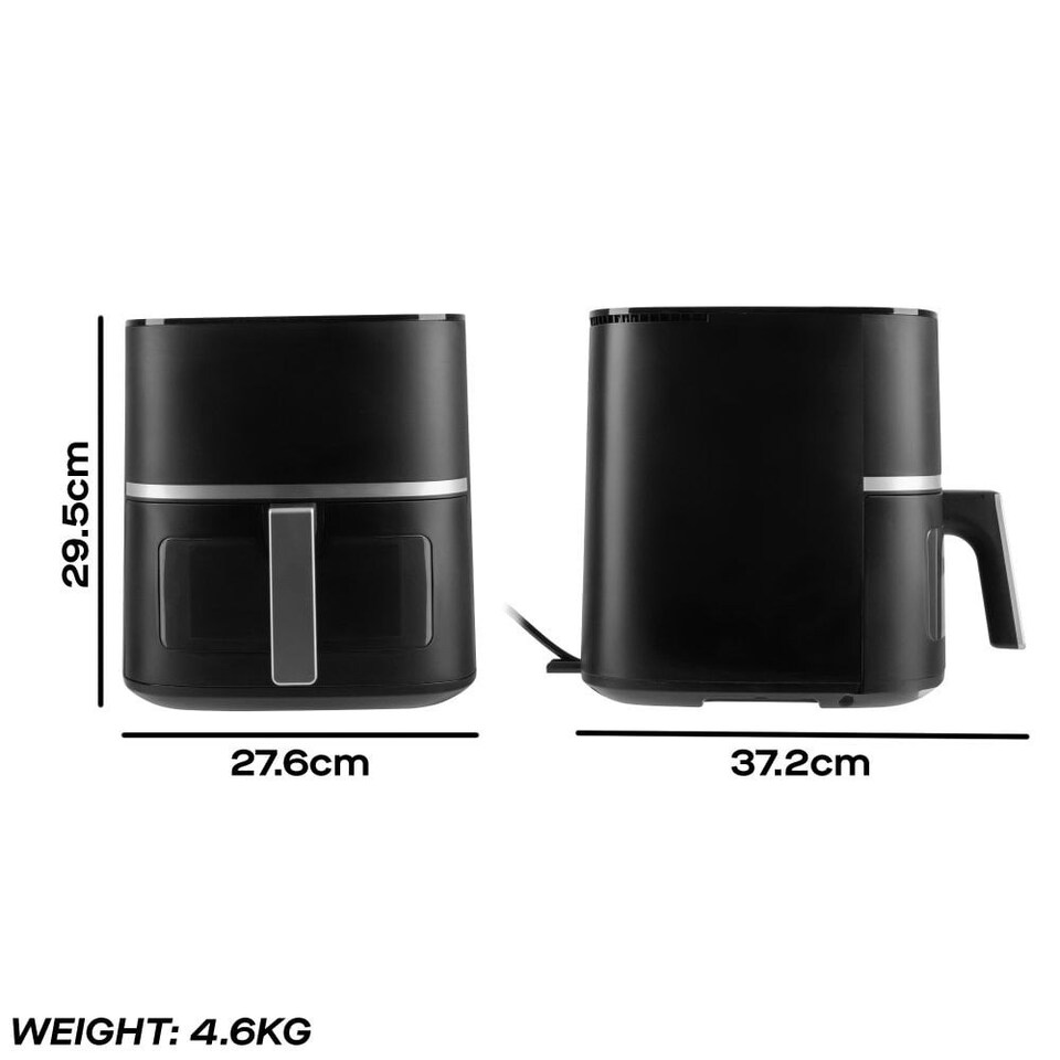 image 1 of Daewoo 1600W 5.5L Air Fryer Viewing Window Grill Warm Reheat Defrost 10 Presets