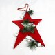 image 3 of Wooden Hanging Decoration Star Shape Red 18X1.2X26 CM