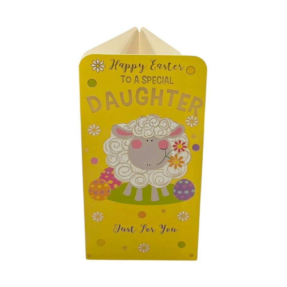 image 1 of To A Special Daughter Easter Money Wallet Card