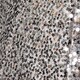 image 9 of 40cm/68cm Silver Fabric Folding Christmas Tree Skirt Decoration with Sequins