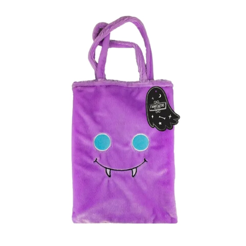 Fluffy Halloween Character Treat Bag 40x30cm
