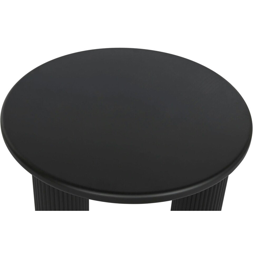 image 1 of Side table Home ESPRIT Black Metal 75 x 75 x 40 cm N/A