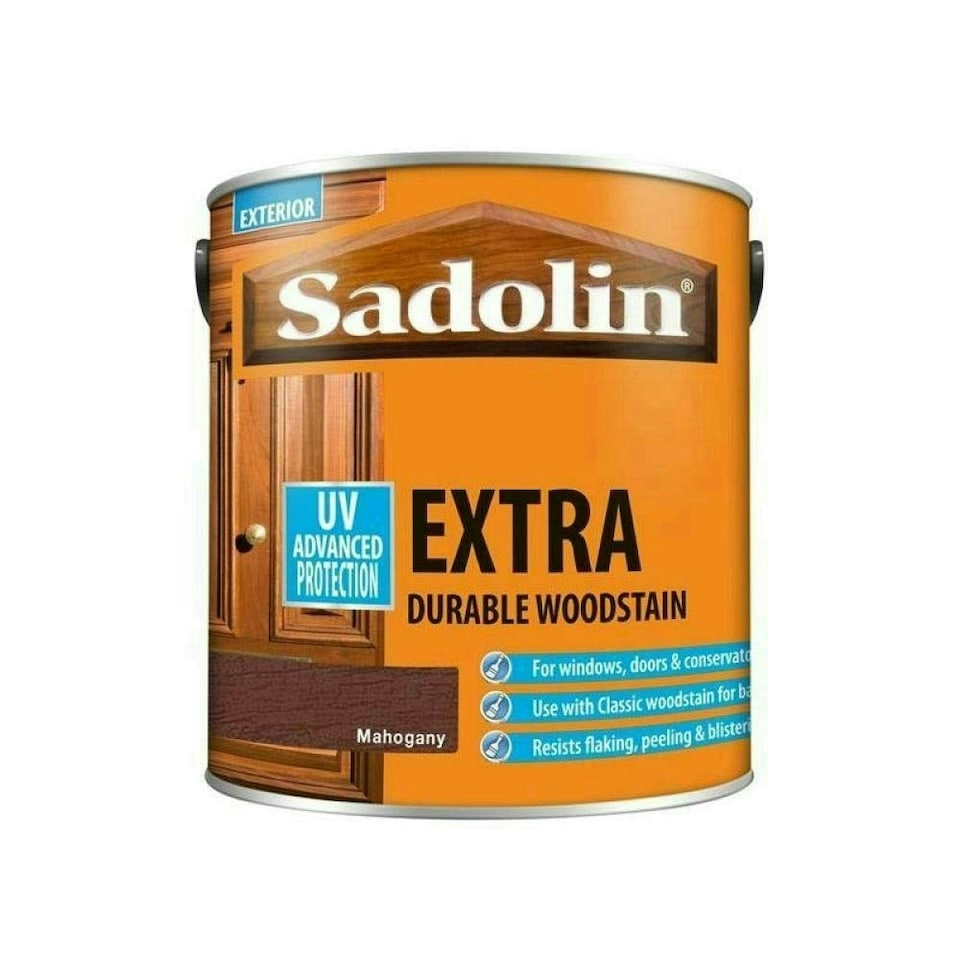 Extra Durable Woodstain Mahogany 2.5 litre - SAD5028567