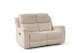 image 4 of Beige Fabric 2 Seater Manual Recliner Sofa VISCONTI