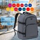 image 7 of Flight Knight Underseat Backpack 40x20x25cm Ryanair Free Carry On for Travelling USB Port Padded Comfortable Backpack - Carry On Luggage | Grey | 1