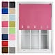 image 1 of FURNISHED Blackout Roller Blinds with Round Eyelets Cut to Size Easy Fit Window Shade | Pink | Fuchsia | (W) 120cm x (L) 165cm
